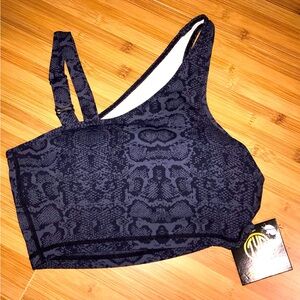 Til You Collapse Onyx SportsBra Brand New with Tags!